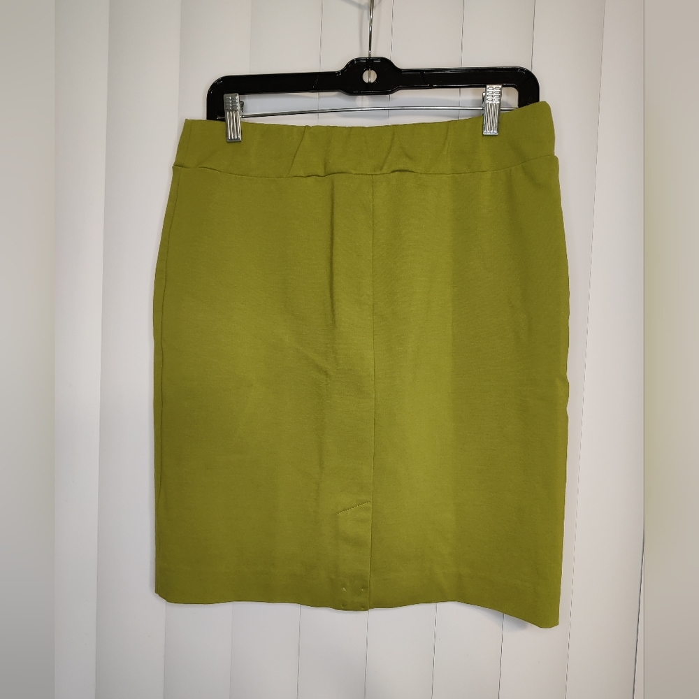 J. Jill Green Pencil Skirt - Picture 2 of 3